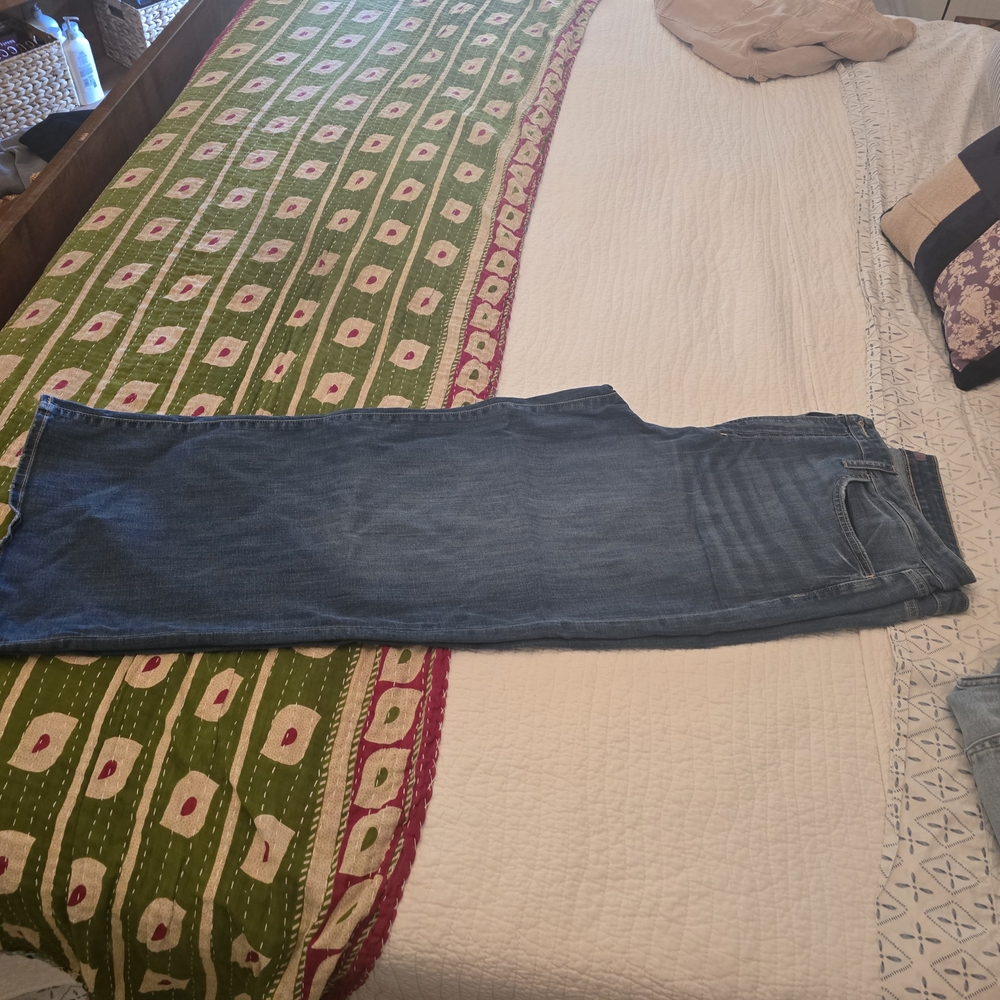 Joe's Jeans Wide Leg Ankle in Dark Blue